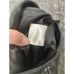 Margaret Godfrey Women’s Size 8 Black Leather Casual Flutter Skirt City Rocker Photo 2