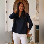 Frank & Eileen  Patrick Popover Henley in British Royal Navy, Size Medium Photo 1