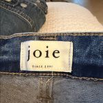 Joie  High Rise Denim Jeans with Button Detail Photo 1