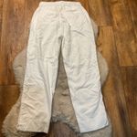 Banana Republic Linen Blend Size XS Taper High Rise Pants White Womens Lightwght Photo 6