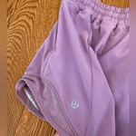 Lululemon Hotty Hot Lavender Light Purple Shorts Size 10 Tall Photo 8