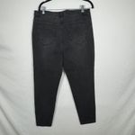 Kensie  Jeans Womens 12/31 Black Wash Retro Luxe Stretch Studded High Rise Photo 5