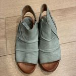 Miz Mooz  Cailey Leather Green Heeled Sandal Size 37/6.5-7 US Photo 5