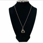 New Gold Castle Mickey Mouse Pendant Necklace Photo 1