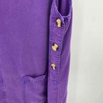 Vintage AKS by Amy K Su Nordstrom Maxi Dress Womens Large Purple Lyocell Pockets Photo 2