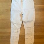 American Eagle Distressed White Hi- Rise Jegging Photo 1