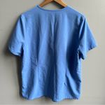 FIGS  Catarina Ceil Blue Scrub Top Shirt Size XL Photo 5
