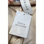 Gently used pursuits, ltd. Tan Leather Blazer, Fully Lined Photo 3