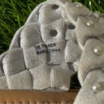 blowfish  Wisher Metallic White Beaded Sandals 9M Photo 4