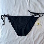 Body Glove NWT Smoothies Tie Side Bikini Bottom - Black - S Photo 3