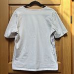 Denim & Co D & Co () Med Blue White Patriotic USA Star Stripes Top Tee Shirt Photo 1