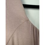 Torrid Babydoll Dress Mauve Super Soft Knit Rayon Spandex Scoop Neck Photo 4