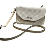 Nine West Zane SLG Small Crossbody Purse/Handbag Vanilla Logo 7.5x5 Photo 0
