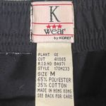 Vintage 90s Black Boutique Embroidered Top and Pants Set Size Medium Photo 6