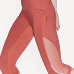 Lululemon  Sun Runner Crop Mesh Leggings Coral Photo 1