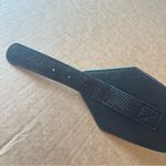 None Vegan leather Lizard skin embossed faux leather belt, elastic detail at back,NEW Photo 5