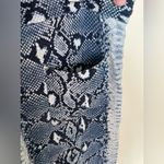 Joseph 100% Silk Pyjama Pants Size 40 Navy Cream Snakeskin Print Lounge Pant Photo 6