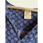 Faded Glory  Dress Women's Paisley 3/4 Sleeve Boho Hippie Summer Size 4-6 S Photo 4