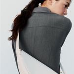 ZARA  Fitted Mini Shirt Dress Photo 5