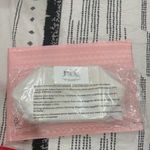 Fenty Beauty by Rihanna Silver Glitter Makeup Bag with Zipper White Photo 2