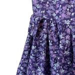 Vintage Square Wear Womens Dress Purple Ditsy Floral Cottage Country One Size Size undefined Photo 4