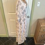 EXPRESS light Pink V-Neck smocked floral ruffled high-low Sundress size XL Photo 6