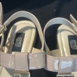 Jones New York Beige Sandals with Gold Accents Photo 2