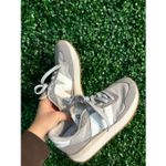 New Balance Gray and White Athletic Shoes Photo 4