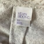 Stars Above Cream with Tan & Pale Pink Animal Print Short Cuff Sleeve Sweatshirt Photo 6