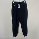 FIGS  High Waisted Zamora Jogger Scrub Pants in Core Black Size XS Photo 5