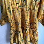 Alexis  Rianna Floral Smocked Ruffled Mini Dress Large Photo 8