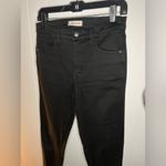 Madewell  10” high rise skinny black jeans size 28 tall Photo 1