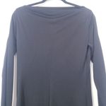 Pinko Italy Elegant Black Long Sleeve Midi Dress Zipper Detailed Boatneck Size 6 Photo 6