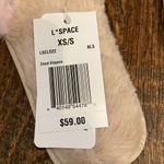 l*space Sold Out Style Pink Fuzzy Cloud Slippers Size XS/S (6-7) NEW Photo 5