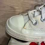 Converse  x Comme Des Garcons PLAY Cream Low Top Sneakers Size 5 Men’s/Women’s 7 Photo 5