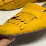 Boden Melody Suede Leather Flat Loafer Tassel Slip On Shoe Mustard Yellow EUR 42 Size 11 Photo 7