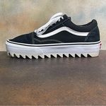 Vans  Elevated 1.5" Sawtooth Women's Suede / Canvas Black Sneakers Size 10M Photo 11
