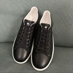 Stuart Weitzman  livvy leather sneaker size 5.5 Photo 3