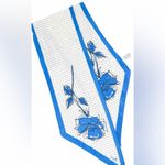 VINTAGE 60S VERESA BY VERA SCARF Blue Photo 7