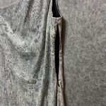 Studio Y  Sequins One Shoulder Dress Party‎ Cocktail Mini Dress Silver Size 13/14 Photo 4