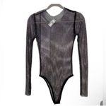 ZARA Black Studded Multicolored Mesh
Bodysuit(Size Small) Photo 6