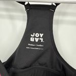 Joy Lab Target Black Floral Sports Bra Size Medium Athletic Photo 1
