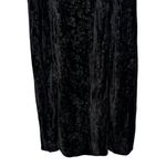 Disturbia Maggie Tie Front Apron Midi Dress in Black size 6 Floral Velour NWT Photo 6