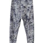 MARIKA High Rise Legging Women Snakeskin Printed Lux Black White Small EUC Photo 2