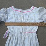70s White & Pink Hearts Prairie Dress (XS Photo 6