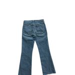 Lee Madewell Mid Rise Kick Out Crop Raw Hem Jeans Size 27 Photo 9