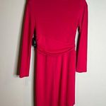 EXPRESS NWT  pink draped long sleeve dress Photo 7