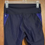 Fabletics  Demi Lovato Purple & Black Sporty Full Length Leggings Sz Small Photo 5