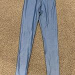Carbon38 High Waisted Legging in Takara Shine Denim Blue Size XS Photo 3