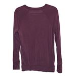 Athleta  Purple Long Sleeve Criss Cross Front Top Photo 2